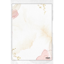 A5 Bloknot Çizgisiz Defter - 50 Yaprak - Memopad - Notepad - Not Defteri - Not Kağıdı - 1155 Çok Renkli