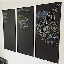 Yapışkanlı Kara Tahta Stıcker Blackboard (529017843)