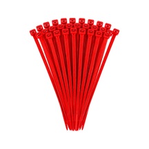 Tügen Kırmızı Kablo Bağı 3,6 X 200 Mm 100 Adet