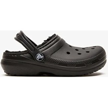 Crocs Classic Lined Clog Kids Çocuk Siyah Terlik 207010-060 Siyah