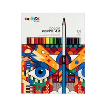 Carıoca Carioca Plus 4.0 Kuru Boya Kalemi 18li Çok Renkli