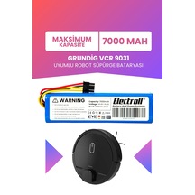 Grundig Vcr 9031 Uyumlu Batarya Maksimum Kapasite 7000mah
