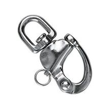 Kraken Tutucu Karabina Şeytan Kilidi (Snap Shackle) 70MM. Paslanm Gri