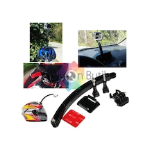 Gopro Hero 2 3 3+ 4 5 - Kask Uzatma Ve Bağlantı Aparatı