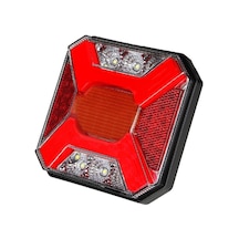 Universal Stop Lambası 4 Fonksiyonlu 12-24v Uyumlu Fren Park Geri Vites Sinyal