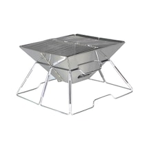 Madfox Katlanır Ayaklı Kömürlü Mangal + Taşıma Çantası