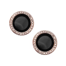 Noktaks  Apple Uyumlu  iPhone 14 Plus  Kamera Lens Koruyucu Cl-06 - Rose Gold