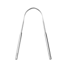 Vkemall Paslanmaz Çelik Dil Kazıyıcı 2 Li Paket, Ergonomik Tasarım, Ağız Hijyeni İçin Dayanıklı Ve Yeniden Kullanılabilir