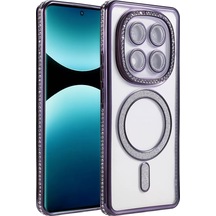 Xiaomi Redmi Note 15 Pro 5g Joke Simli Magneticsafe Kılıf - Derin Mor Standart