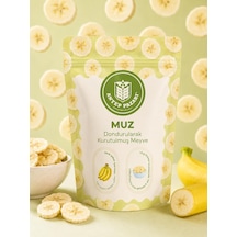 Muz Kurusu Meyve Cipsi - Dondurularak Kurutulmuş Freeze Dried Çıtır Muz