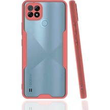 Realme C21 Kilif Kamera Korumali Colorful Kapak 502111086
