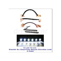 Dreamcar 6 Canon Beyaz Ledli Elastik Daylight 13 Cm 2 Adet 56501