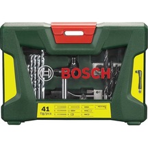 Bosch 41 Parça Delme Vidalama Seti Açılı Tornavidalı