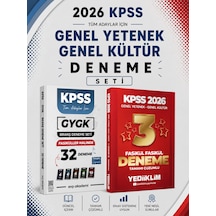 Yediiklim 2026 Kpss Gkgy 3 Deneme & Evp Akademi Kpss Tüm Dersler 32 Deneme Seti