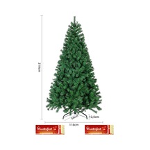 Yılbaşı Çam Ağacı 210 Cm 800 Gür Dallı Demir Ayaklı