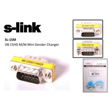 S-Link Sl-15M Vga Erkek-Erkek 15Pin Dönüştürücü (367005630)