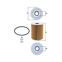 Mahle-knecht-behr Ox254d3 Yağ Filtresi Bmw E90 M2 11427837997