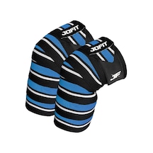 Jofit Knee Wraps / Diz Bandajı - 2'li Paket - Siyah-mavi Siyah - Mavi
