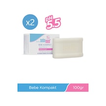 Baby Inulin Ve Pantenol İçerikli Kompakt Bebek Kompakt Sabun 100 Gr X 2 Adet Set
