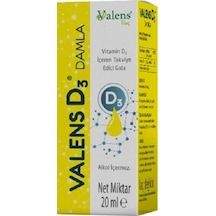 Valens D3 Damla Takviye Edici Gıda 20 ML