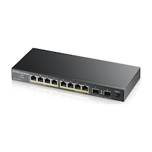 Zyxel GS1100 10HP 8 Port 2 SFP Gigabit Poe Switch