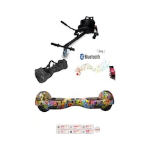 Citymate Elektrikli Kaykay Hoverboard Akıllı Denge 6.5 Inch + Hoverkart + Çanta Extrem Paket D22