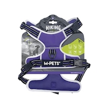 Hiking Reflektörlü Soft Sırt Tasması Mor Xl Açık Bej - Bej
