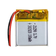 Sh Powermaster 302020 3.7 Volt 100 Mah Lityum Polimer Pil Najmaddin