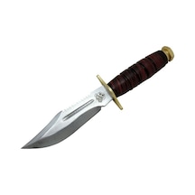 Halmak Metalik T.c. Komando Outdoor Kamp Bıçağı 25 Cm - Kılıflı Diğer