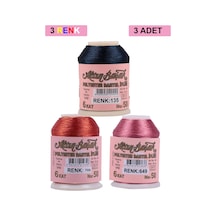 3 Adet Altınbaşak Oya Ve Dantel İpi 20 Gr - Royaleks - No: 748 - 649 - 135