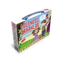 Eğlenceli Zamanlar Seti - Renkli Resimlerle - 10 Kitap Takım - Dilek P. Büyükuzun - Özyürek Yayınevi