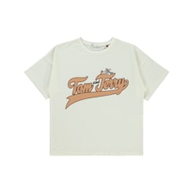 Tom And Jerry Kız Çocuk Tişört 10-13 Yaş Ekru 18849177524s1 Ekru