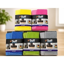Suff Lavendel Lavanta Mikrofiber Temizlik Bezi 40x40 Cm Süper Emici, Leke Ve İz Bırakmaz, Halı Koltuk Temizlik Bezi Karma Renk Belirtilmemiş