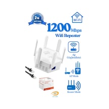 1200 Mbps Sinyal Güçlendirici Wifi Repeater