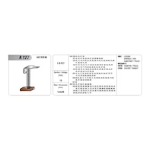 Mega Alternatör Kömürü Lucas Tipi A-127 N11.13887