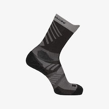 Salomon Aero Crew Çorap Black Coffee-ıron Lc2723600 Siyah