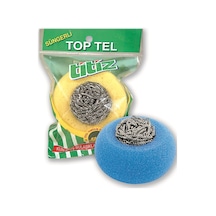 Titiz Süngerli Top Tel 2 Adet