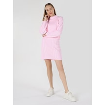 Colin's Regular Fit Örme Pembe Kadın Etek CL1062234_Q1.V2_PLI
