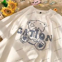Adrift Y2k Unisex Harajuka Anime Retro Kawai Kuromi T-shirt Kod Rertr Startmore 6665 Beyaz