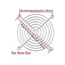 9Cm Metal Fan Izgarası Koruyucu