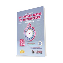 8.Sınıf T.C. İnkılap Tarihi ve Atatürkçülük Soru Bankası -  Limit Yayınları