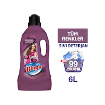 Bingo Onaran Koruma Sıvı Bakım Çamaşır Deterjanı 3 x 2 L