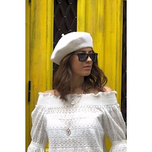 Külah Beyaz Ressam Bere - Standart Beyaz