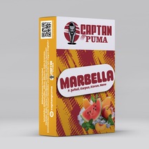 Captan Puma Marbella - Pişmiş Şeftali, Karpuz, Kavun, Nane Aromalı Mela 50gr.