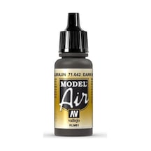 17 Ml. Dark Brown Rlm61 Model Air Serisi Maket Boyası, Vallejo 71042 Standart