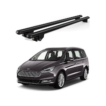 Kanca Ford Galaxy 2015 Ve Sonrası Uyumlu Siyah Kilitli Ara Atkı 120cm Port Bagaj Tavan Barı