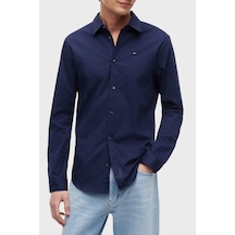 Tommy Jeans Erkek Gömlek Dm0dm22026 C1g Lacivert
