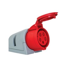 Mete Enerji 5x32a. Ip44 Duv.prizi -eğik Göv.lı- Vidalı Bağlı 406616v