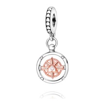 Fubena Rose Pusula Sallantılı Charm