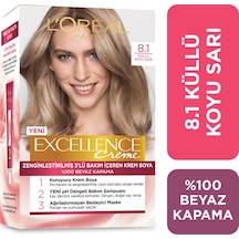 Loreal Excellence Saç Boyası 8.1 Küllü Koyu Sarı